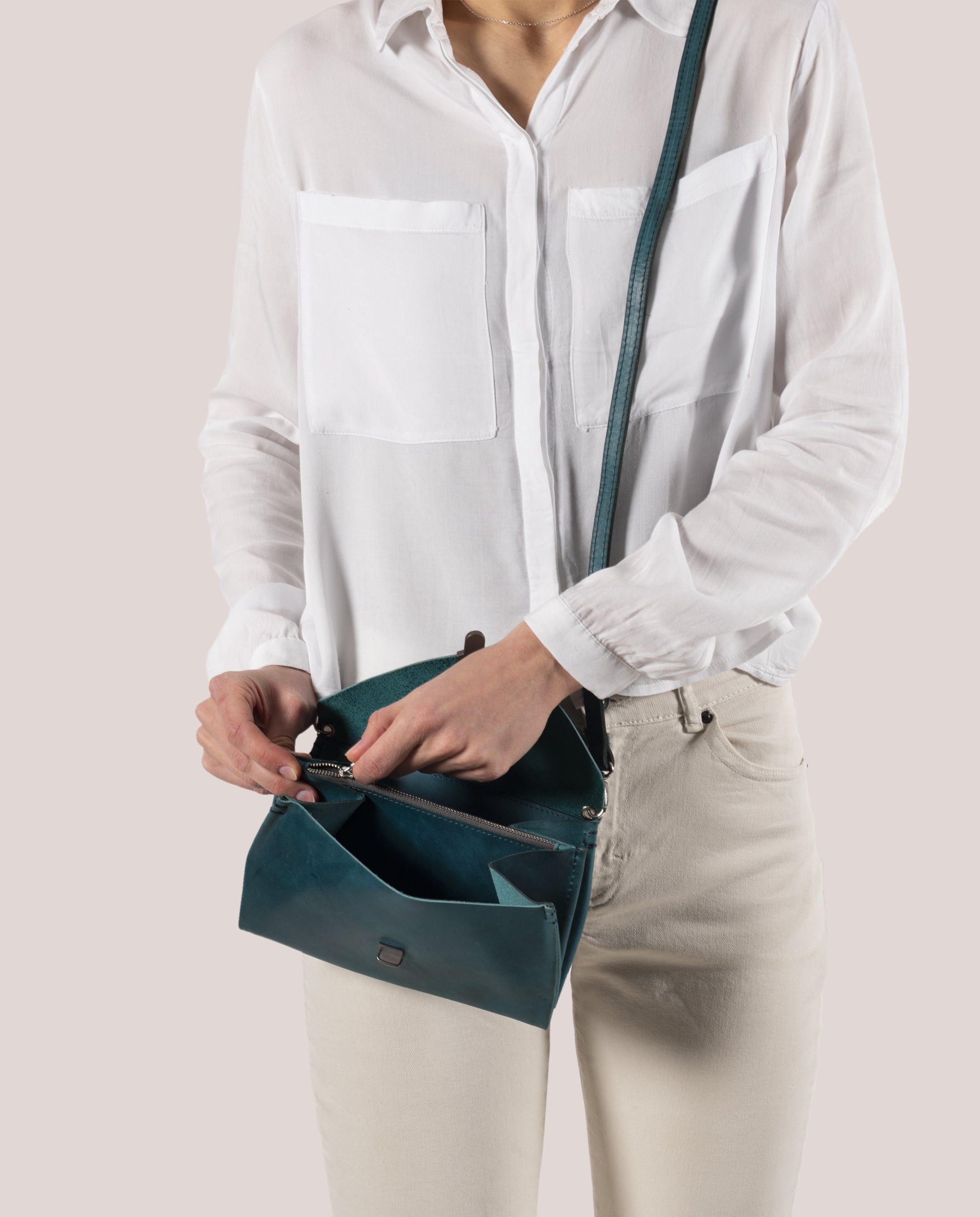 Fold Handbag clutch M