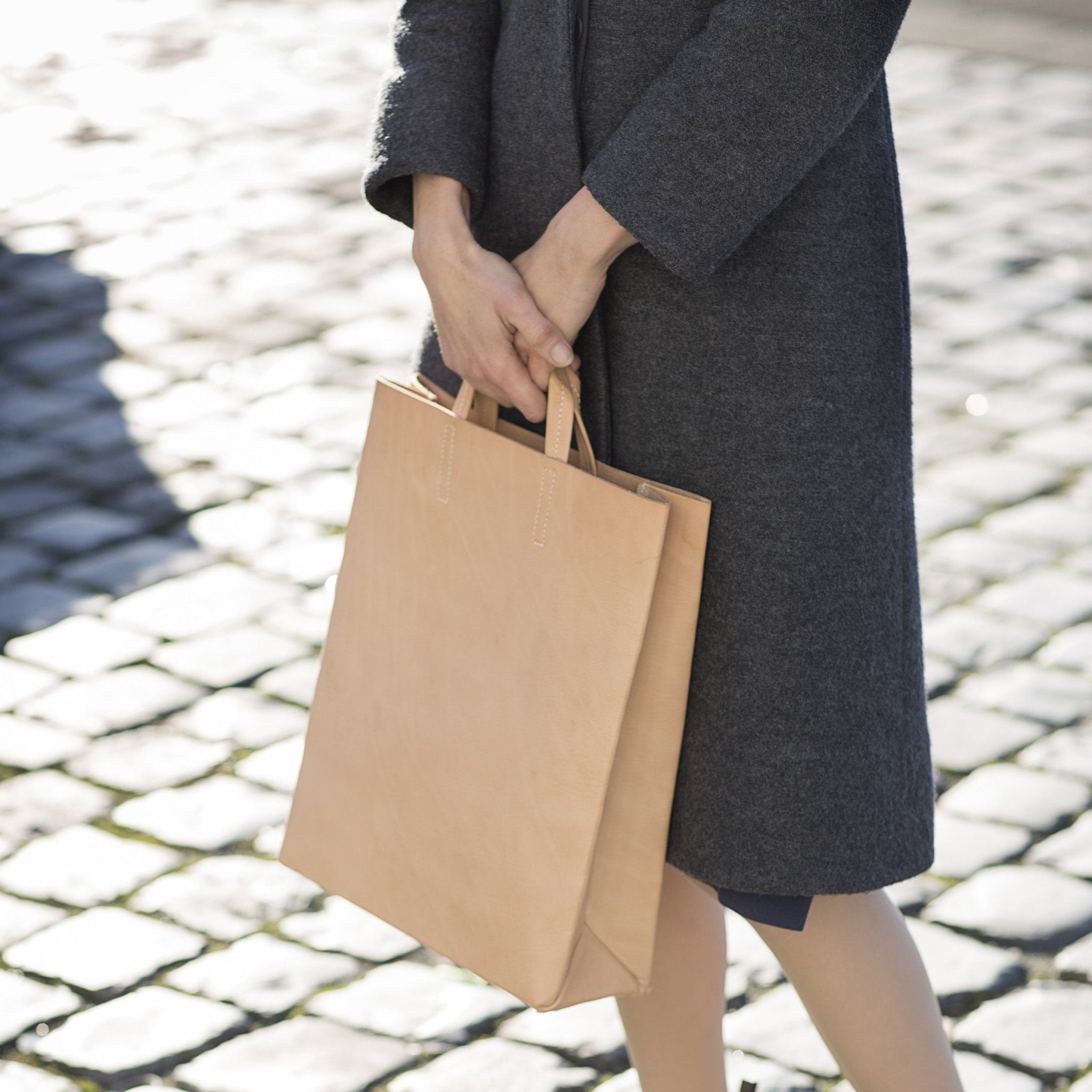 Kraud Leather paperbag