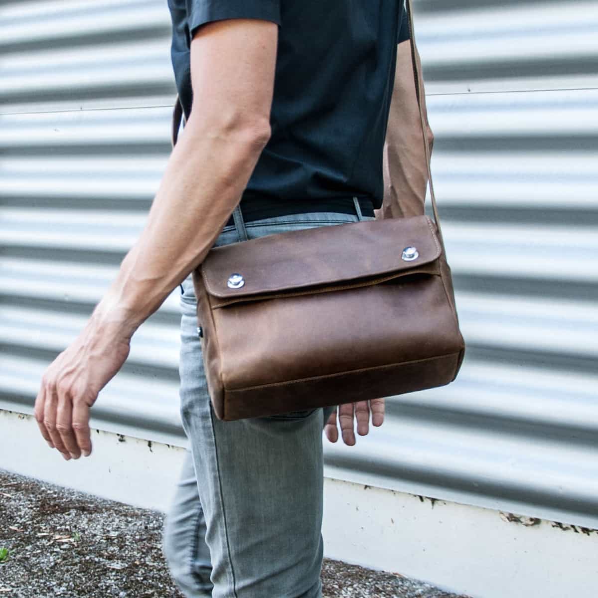 Harolds Bags Ledertaschen Schultertasche