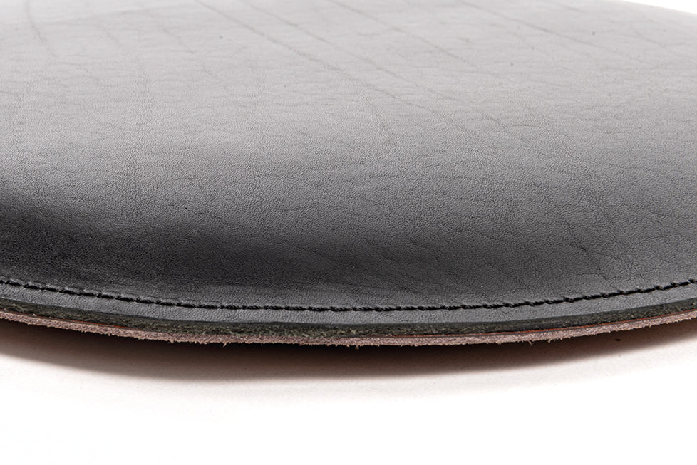 Leather pad Leather pad round